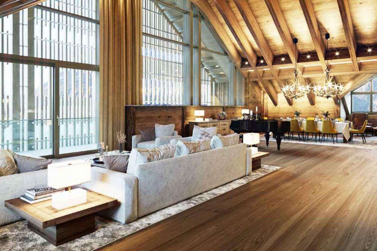 Luxury Apartment penthouse to buy in Andermatt Switzerland
